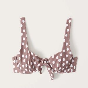 Abercrombie & Fitch underwire swim top